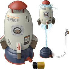 Load image into Gallery viewer, Kids Flying Rocket Water Sprinkler Toy for Outdoor Play