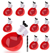 Load image into Gallery viewer, 10 Pcs Chicken Waterer