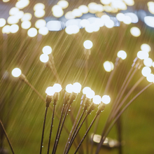 Load image into Gallery viewer, Swaying Solar Powered Firefly Lights for Outdoor Garden
