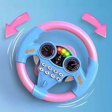Load image into Gallery viewer, Kid's Electric Simulation Steering Wheel Suction Attachment