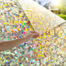 Load image into Gallery viewer, Decorative Rainbow Window Stained Glass Effect Privacy Film