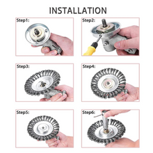 Load image into Gallery viewer, Carbon Steel Weed Brush & Trimmer