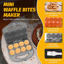 Load image into Gallery viewer, Mini Waffle Maker