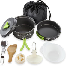 Load image into Gallery viewer, Camping Cookware Backpacking Pots And Pans