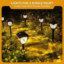 Load image into Gallery viewer, 6 Pack Led Solar Pathway Garden Lights Outdoor