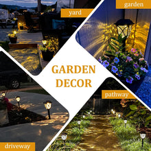 Load image into Gallery viewer, 6 Pack Led Solar Pathway Garden Lights Outdoor