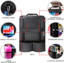 Load image into Gallery viewer, 2-pack Car Backseat Organizer