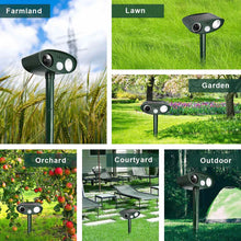 Load image into Gallery viewer, Ultrasonic Deer Repeller - Pack Of 4 Solar Powered - Get Rid of Deer in 48 Hours