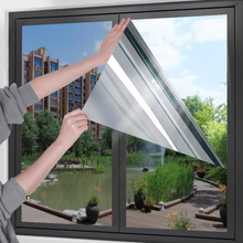 Load image into Gallery viewer, Reflective One-Way Privacy Glass Window Insulation Film