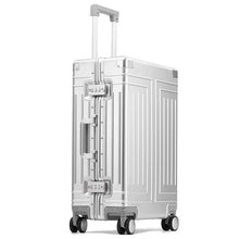 Load image into Gallery viewer, Magnesium Alloy Travel Case - Sturdy 24-Inch Wheeled Luggage For Your Travels