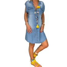 Load image into Gallery viewer, Denim Straight Dress