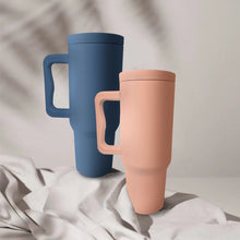Load image into Gallery viewer, Trendy Stainless Steel Insulated Water Bottle with Straw and Handle