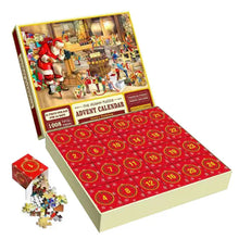 Load image into Gallery viewer, Christmas Jigsaw Advent Calendar Puzzle Blind Box 24 Parts