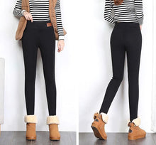 Load image into Gallery viewer, Women's fleece winter leggings