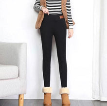 Load image into Gallery viewer, Women's fleece winter leggings