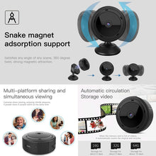 Load image into Gallery viewer, Mini WiFi Camera 1080P HD IR Night Vision Home Security Camera Baby Monitor