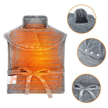 Load image into Gallery viewer, Electric Heating Pad for Neck & Back
