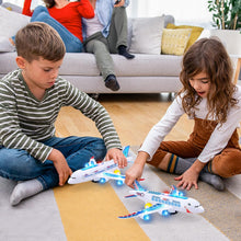 Load image into Gallery viewer, Electric Airplane Toy With Music And Light Effects