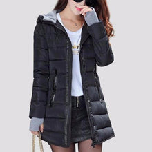Load image into Gallery viewer, Long Quilted Coat For Women