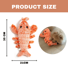 Load image into Gallery viewer, Floppy Lobster Interactive Dog Toy