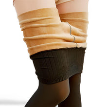 Load image into Gallery viewer, Warm fleece-lined tights