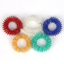 Load image into Gallery viewer, Acupressure Spiked Finger Massage Rings With Sensory Impressions