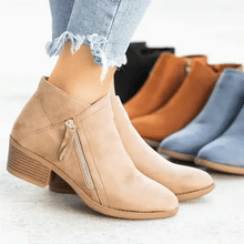 Load image into Gallery viewer, Orthopaedic leather boots for women