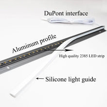 Load image into Gallery viewer, 45 Degree LED Under Cabinet Lighting Bars Invisible Ultra Thin Strips