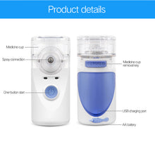 Load image into Gallery viewer, Portable Mesh Nebulizer Adult & Kids