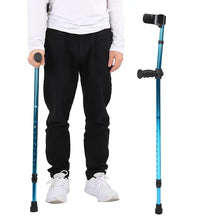 Load image into Gallery viewer, Foldable, Adjustable Crutch