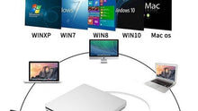 Load image into Gallery viewer, External DVD Recorder for Optical Drives Portable for MacBook Air