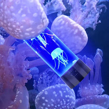 Load image into Gallery viewer, LED jellyfish aquarium table night light