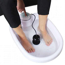 Load image into Gallery viewer, Premium Ionic Foot Detox Cleanse Vibrating Whirlpool Soak Bath