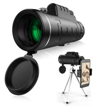 Load image into Gallery viewer, Starscope HD Monocular - High Power Monocular With Smartphone Holder & Tripod – Waterproof Monocular Telescope