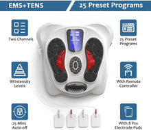 Load image into Gallery viewer, Multi-functional TENS & EMS Infrared Foot Massager