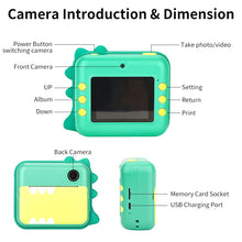 Load image into Gallery viewer, Kids’ Instant Print HD Camera