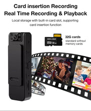 Load image into Gallery viewer, Mini Body Worn Camera With Audio