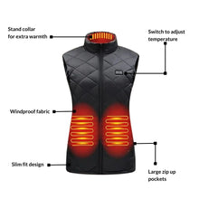 Load image into Gallery viewer, Women’s Heated Gilet