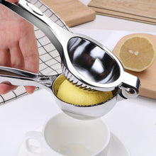 Load image into Gallery viewer, Manual Citrus Press Juicer For Oranges And Lemons, Stainless Steel