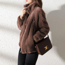 Load image into Gallery viewer, High Collar Fur Down Jacket