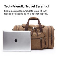 Load image into Gallery viewer, Large Capacity Canvas Travel Bag