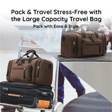Load image into Gallery viewer, Large Capacity Canvas Travel Bag