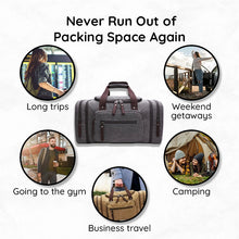 Load image into Gallery viewer, Large Capacity Canvas Travel Bag