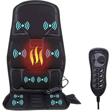 Load image into Gallery viewer, 8 Mode Massage Chair Pad With Heated Back Neck Cushion For Car & Home