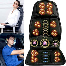 Load image into Gallery viewer, 8 Mode Massage Chair Pad With Heated Back Neck Cushion For Car & Home