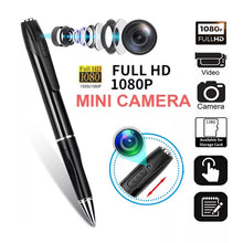 Load image into Gallery viewer, Mini Camera Pen Pocket Digital Voice Video Recorder for Business Conference 1080P Wearable Body Micro Cam Security Cameras