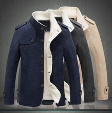 Load image into Gallery viewer, Classic Wool Trench Coat