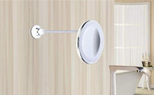 Load image into Gallery viewer, 10X LED mirror on suction cup