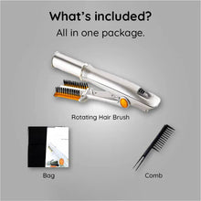 Load image into Gallery viewer, Professional 2 in 1 Rotating Iron Hair Brush