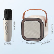 Load image into Gallery viewer, Mini Karaoke Machine With Wireless Microphone